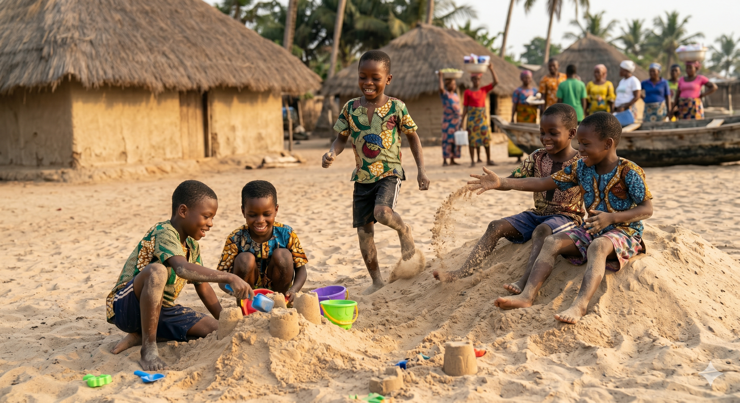 children playing